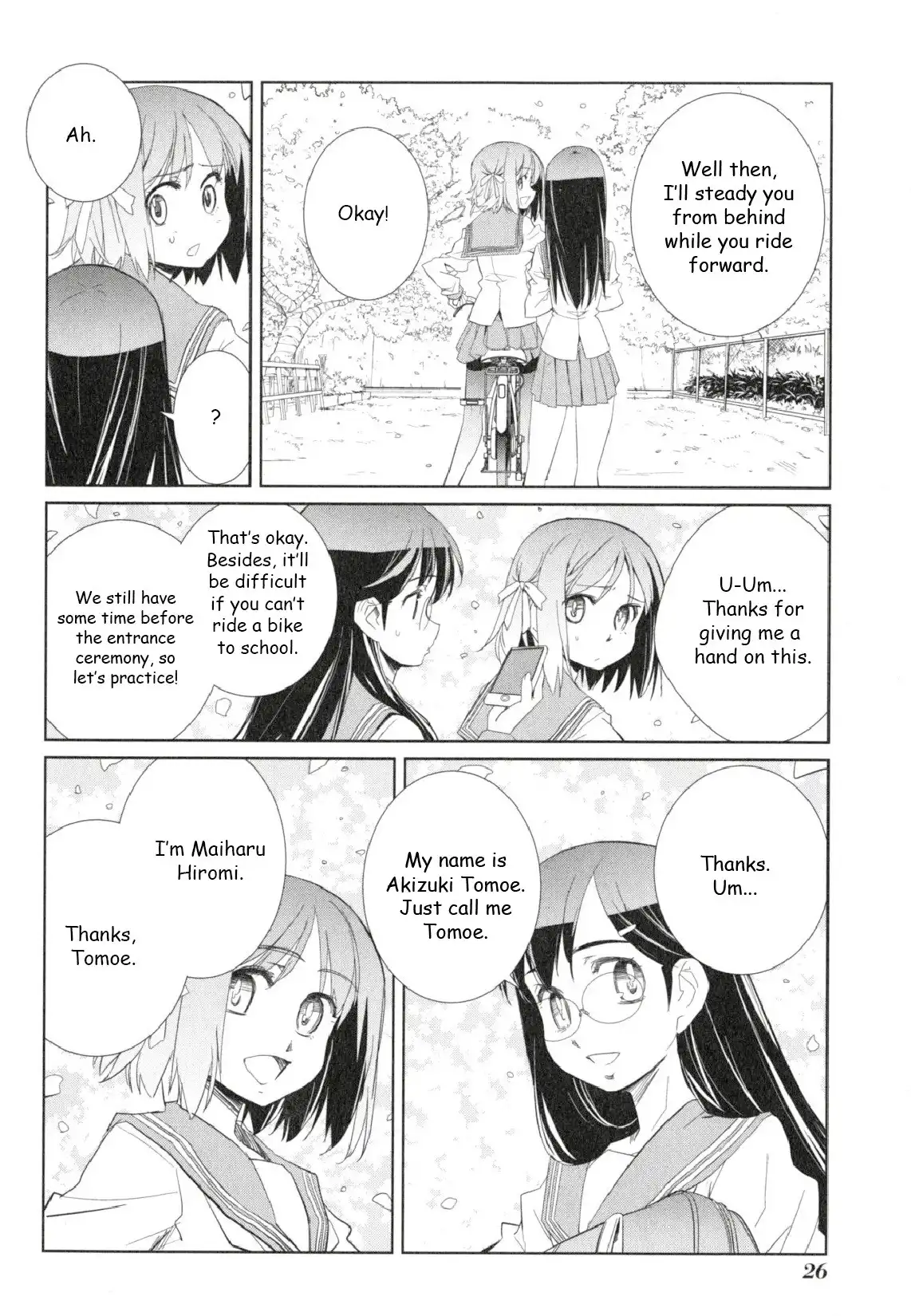 Minami Kamakura Koukou Joshi Jitenshabu Chapter 1 26